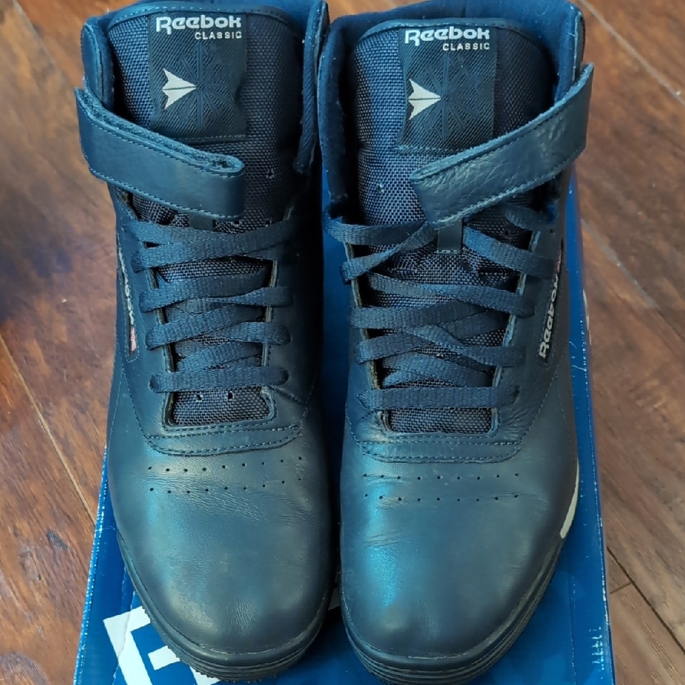 Reebok Classic Men's Navy High-Top Sneakers